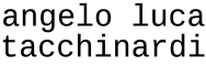 Logo Angelo Luca Tacchinardi